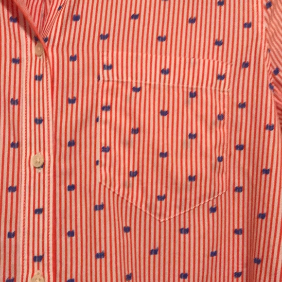 GAP Women's Fitted Boyfriend Button Up Shirt - Picture 5 of 11